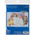 thumbnail image 1 of Janlynn Counted Cross Stitch Kit 14"X9.5"-Down For A Nap Sampler (14 Count), 1 of 2