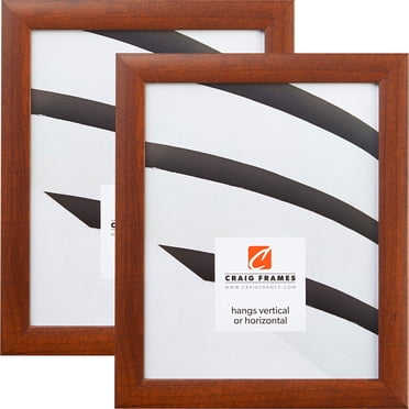 Craig Frames 23247616 24 x 36 Inch Picture Frame, Walnut Brown, Set of 2