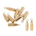 thumbnail image 2 of Almencla 30pcs Copper Weight Sinkers /Fishing Weights Sinker Bulk Sinker Weights Kit, 2 of 8