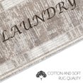 thumbnail image 3 of Non Skid Washable Laundry Room Runner Rug - 59 x 20 Inches Heavy Duty Ultra-Thin 70 % Cotton Laundry Mat for Laundry Room, 3 of 9