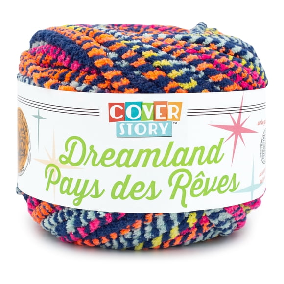 Lion Brand Cover Story™ Dreamland™ Cosmos Yarn #6 Super Bulky Blanket Yarn, 300g/ 135m - 1CT