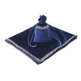 thumbnail image 4 of Nappe Élégante pour Sac de Cartes d'Autel, Tapisserie en Velours Wiccain, Bleu, 4 of 6