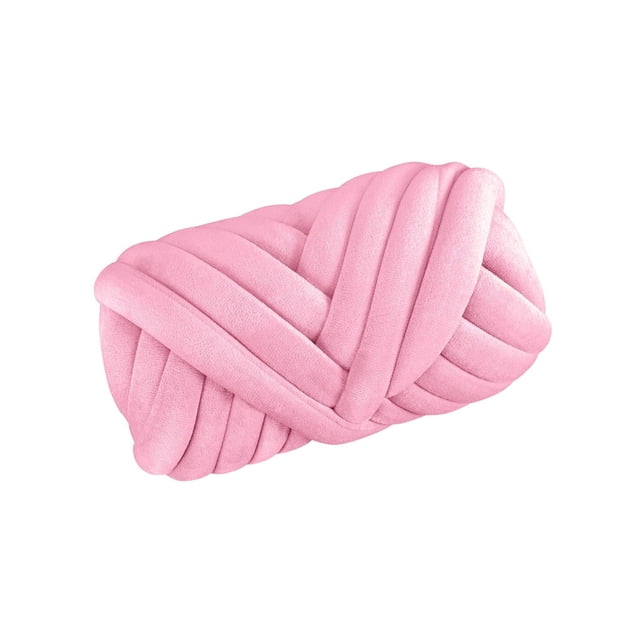 fastboy Chunky Yarn Knitting Arm Knit Soft Yarn 250G for DIY Rug Making Sweaters Pink