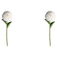 thumbnail image 1 of Baohd 1/2/3/5 10pack/lot Realistic Appearance Artificial Flower For Party Decor And Home Decor White 2PCS, 1 of 6