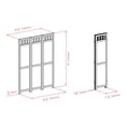 thumbnail image 2 of Winsome 94370 3-Panel Wood Folding Screen, 2 of 3