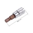 thumbnail image 2 of Unique Bargains 3 Pcs 1/4 Inch Drive x 5mm Hex Bit Socket, Standard Metric, S2 & Cr-V Steel, 2 of 3
