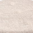 thumbnail image 4 of Baxton Studio Ottomane de Table Basse en Tissu Capitonné et Bois, Beige, 4 of 7