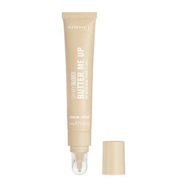 Rimmel London Oh My Gloss Butter Me Up Lip Butter Balm, Hydrating, Tinted Lip Balm, Lip Care, Hydration, Nourishing, Squalene