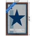 thumbnail image 3 of NFL Dallas Cowboys - Retro Logo 14 Wall Poster, 22.375" x 34", 3 of 5