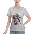 thumbnail image 1 of T-Shirt Basique à Manches Courtes pour Femmes Naruto Naruto Hinata, 1 of 6