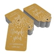 thumbnail image 2 of Inkdotpot Silver Foil Paper Hang Tags Thank You For Celebrating With Me Birthday Favor Tags 50 Pieces, 2 of 6