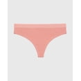 thumbnail image 4 of Thong Panty With Vanishing Trim in Old Rose, 4 of 5