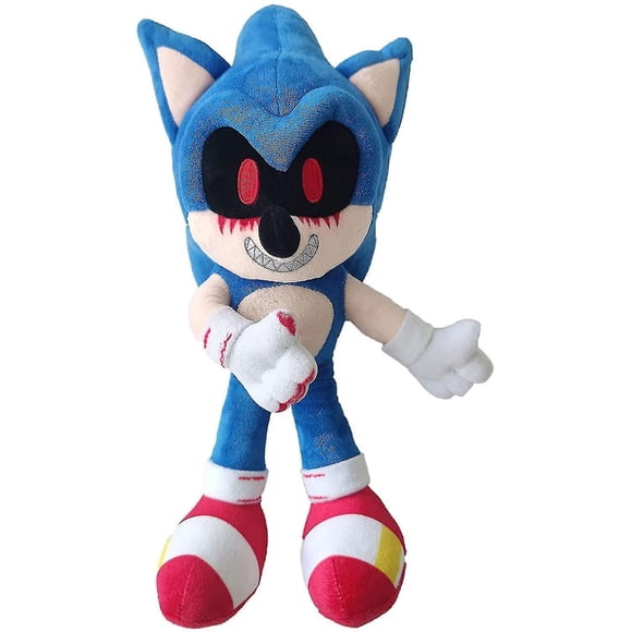 14.6in Sonic Exe Plush Toys, Evil Sonic Stuffed Plush Gift-sebneei
