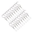 thumbnail image 2 of MasteelfCA 20pcs Dual Swivel Hooks Wind Chimes Twisters Garden Swivel Hooks Clips, 2 of 9
