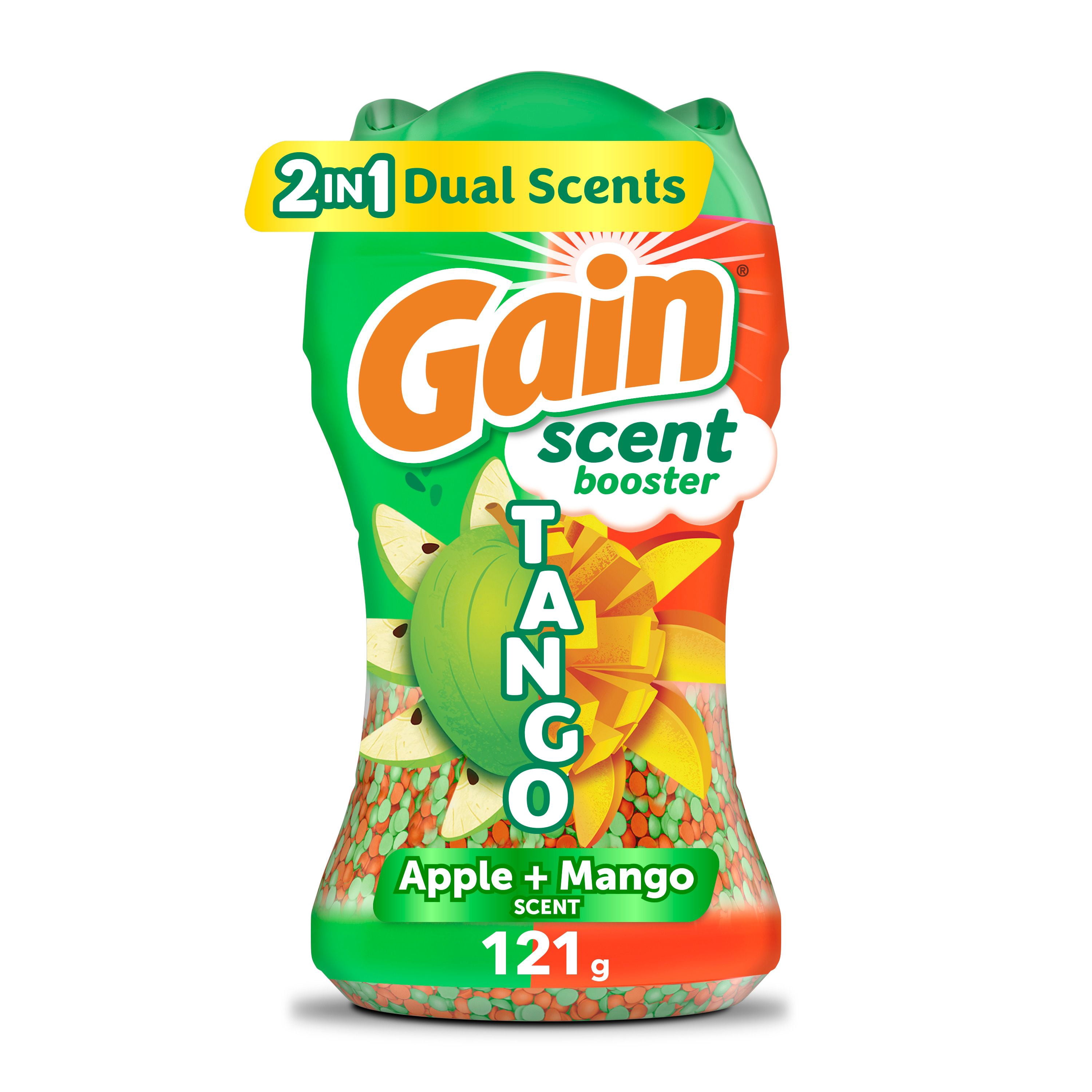 Gain Tango 2-in-1 Laundry Scent Booster Beads, Apple and Mango Scent, Laundry Beads with Dual Scents Plus All Day Freshness