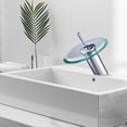 thumbnail image 3 of WIFKLSIIPG All Copper Basin Countertop Basin Glass Faucet Hot and Cold Glass Single Handle Bathroom Creative Stainless Steel Faucet, 3 of 5
