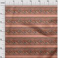 thumbnail image 2 of oneOone Polyester Lycra Fabric Leaves & Lotus Block Fabric Prints By Yard 56 Inch Wide, 2 of 4