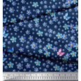 thumbnail image 2 of Soimoi Cotton Duck Fabric Butterfly & Flower Decor Fabric Printed Yard 56 Inch Wide, 2 of 3