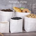 thumbnail image 4 of Dinheiro 50 Count - White Paper Bags for Packing Lunch & Snacks - Blank White Lunch Bags Paper for Arts & Crafts Projects, 4 of 6
