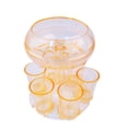 thumbnail image 1 of Vaidha 6 Shot Glass Dispenser and Dispenser For Filling Liquids Shots Dispense, 1 of 3