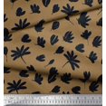 thumbnail image 2 of Soimoi Moss Georgette Fabric Wildflower Floral Printed Fabric 1 Yard 42 Inch Wide, 2 of 3