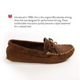 thumbnail image 4 of Minnetonka Men's Original Cowhide Driving Moccasin,Brown Ruff,9 M US, 4 of 4