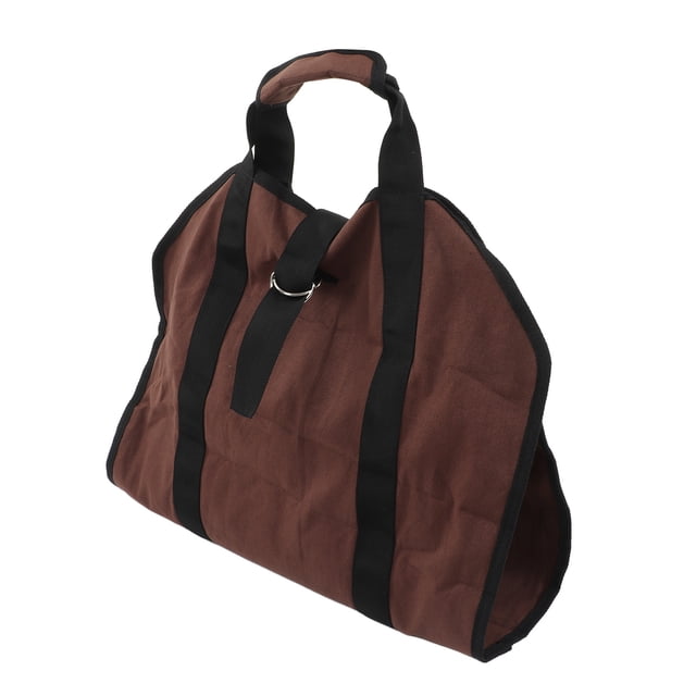Firewood Carrier, Multipurpose Large Capacity Oxford Cloth Fine Stitching Firewood Log Carrier for Camping