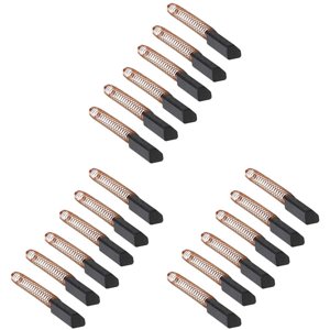 W10380496 Brosse de moteur à mélangeur de carbone pour tourbillon & KitchenAid Brosse à moteur pour mélangeurs Nouveau AP5178083,PS3495098,18 Faites votre valise,18 x Brosse en carbone, Noir