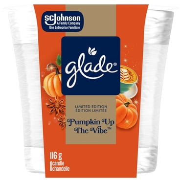 Glade® chandelle parfumée, Golden Pumpkin & Spice