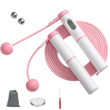 Bangcool Ensemble de Cordes à Sauter Numériques - Corde à Sauter Professionnelle Sans Fil, Corde à Sauter Lestée