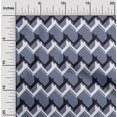 thumbnail image 1 of oneOone Cotton Poplin Fabric Chevron Geometric Print Fabric By Yard 56 Inch Wide, 1 of 4