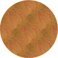 thumbnail image 1 of Ahgly Company Tapis d'Intérieur Ronds Transitionnels Lavables à la Machine, Brun Acajou, 3 Pieds Rond, 1 of 7