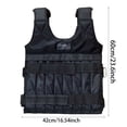 thumbnail image 2 of Adjustable Weighted Training Vest for Strength Conditioning and Fitness Workouts with Comfortable Padded Shoulder Design, 2 of 6