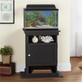 thumbnail image 1 of Flipper™ 10/20 Gallon Aquarium Stand, Ivory Oak, 1 of 9