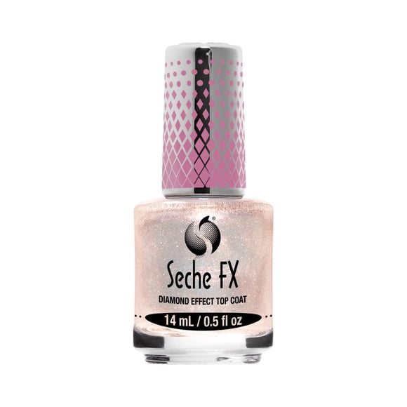 SECHE - Diamond FX Top Coat - Pink