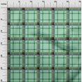 thumbnail image 2 of oneOone Viscose Jersey Fabric Tartan Check Print Fabric BTY 60 Inch Wide, 2 of 4