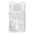 thumbnail image 2 of Aquarium Pipe Clip, Fish  Water Pipe Clamp Acrylic Compact  For Aquarium Single Hole 20mm/0.79in Inner Diameter,Single Hole 25mm/0.98in Inner Diameter,Double Hole 20mm/0.79in Inner, 2 of 8