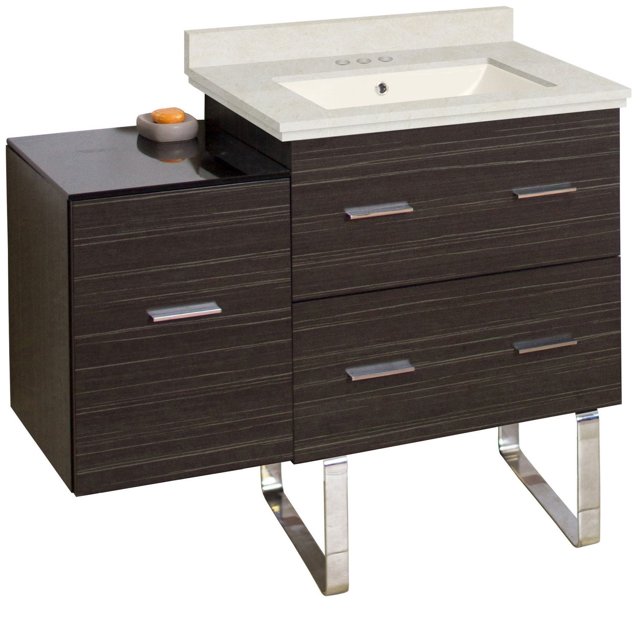 Imaginations Américaines 37.75 pouces W Vanity Set Gris