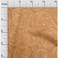 thumbnail image 2 of oneOone Cotton Poplin Twill Rust Brown Fabric Halloween Sewing Craft Projects Fabric Prints By Yard 56 Inch Wide, 2 of 4