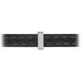 thumbnail image 3 of Men’s Engravable Sterling Silver Vertical Bar Leather Bracelet, 3 of 4