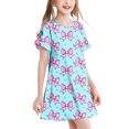 thumbnail image 2 of LOVZFMLL Robe d'Été Mignonne Sans Manches pour Tout-Petits Enfants Filles Filles Robe Débardeur de Couleur Unie, 2 of 4