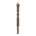 thumbnail image 1 of XZNGL Cross Four Blade Drill Bit Ceramic Tile Hexagonal Handle Brick Wall Cement Ceramic Perforated Drill, 1 of 9