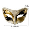 thumbnail image 4 of Masquerade Lace Party Beauty Half Face Lady Wearing, 4 of 7