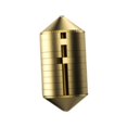 thumbnail image 2 of Almencla 3 Pieces Brass Fishing Weights Adjustable Fast Sinking Compact Hollow Sinker 6.0g, 2 of 8