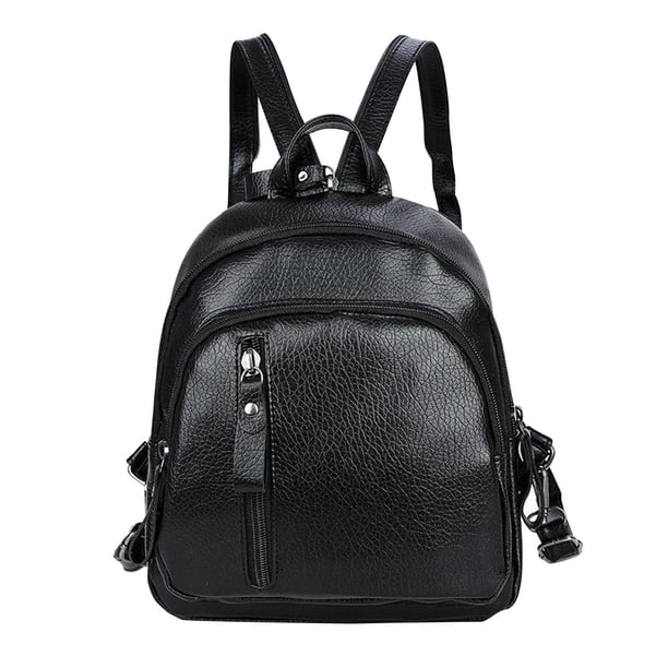 Boovnll Mini Genuine Leather Backpack For Women Convertible  display picture 1