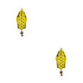 thumbnail image 4 of QualitChoice 1/2/3/5 Fish Lure Artificial Bait 8cm Workmanship Compact Size No Burrs Exquisite Rotating Lures Fishing Tackle Yellow 2PCS, 4 of 6