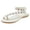 F-WH1, variant on 2025 Women's sandals Women Summer Clip-Toe Shoes WoMens Summer Sandals Zipper Comfy Sandals Flats Womens Comfort Sandals Lady Casual Beach Sandals Barefoot Sandals for Women Tie up Sandals for