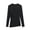 Black, variant on ZMFXJPE Womans Shirts Womens Trendy Tops 2025 Plain Long Sleeve Shirts Travel Clothes Henley Shirts for Women(Khaki,M)