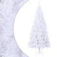 thumbnail image 2 of vidaXL Artificial Pre-lit Christmas Tree with Ball Set L 240 cm White, 2 of 5