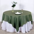 thumbnail image 2 of LNGOOR Nappe Ronde 108” en Polyester pour Mariage Fête Banquet Restaurant - Blanc, 2 of 11